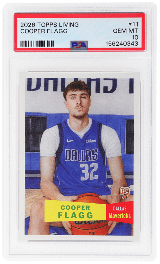 2025 Topps Living Cooper Flagg #11 PSA 10