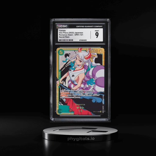 2022 One Piece Japanese Romance Dawn SEC Yamato #OP01-121 CGC 9 MINT
