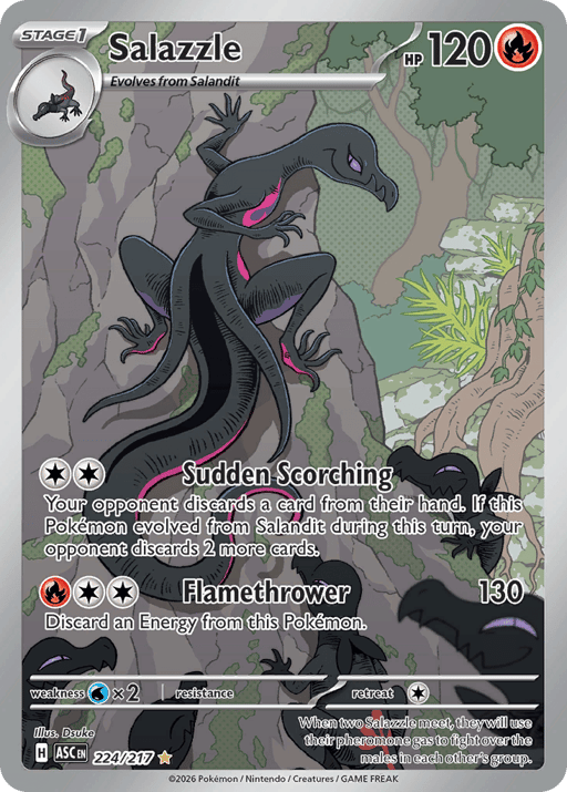 2026 Salazzle #224 Ascended Heroes