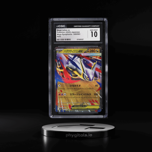 2025 Pokemon Japanese Mega Symphonia Holo Mega Latias EX #49 CGC 10 GEM MINT
