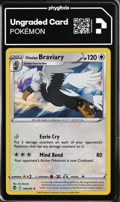 2022 Hisuian Braviary Silver Tem