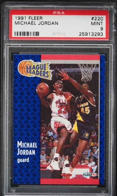 1991 Fleer Basketball Michael Jo