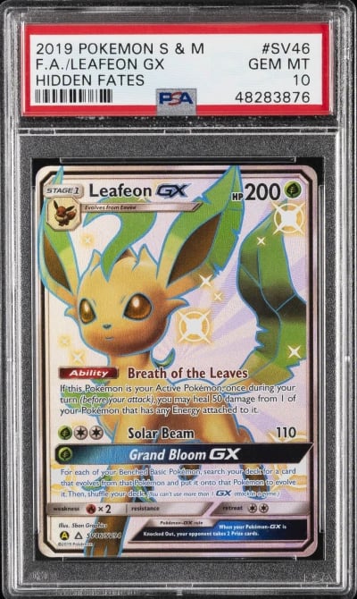 2019 POKEMON SUN & MOON HIDDEN F