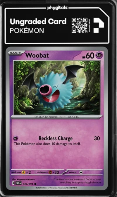 2024 Woobat Paldean Fates #032
