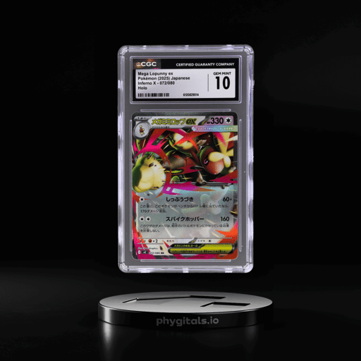 2025 Pokemon Inferno X Japanese Mega Lopunny Ex #072 CGC 10