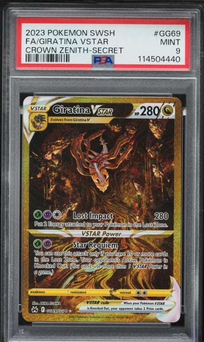 2023 Pokemon SWSH Crown Zenith G