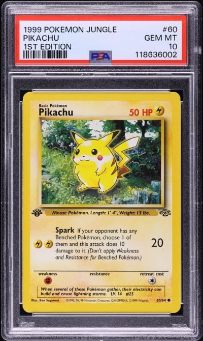 1999 Pokemon Jungle 1st Edition 