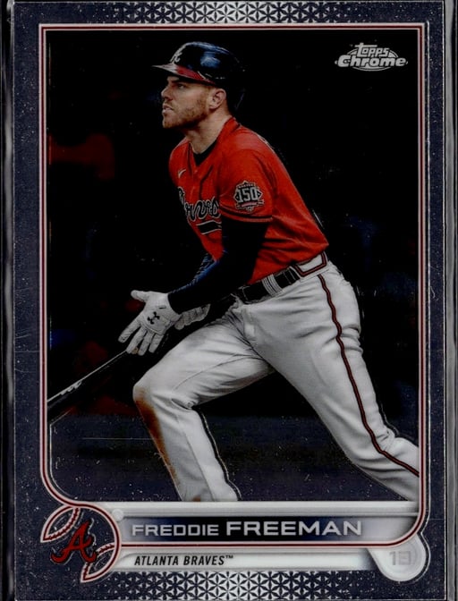 2022 Freddie Freeman #14 Topps Chrome