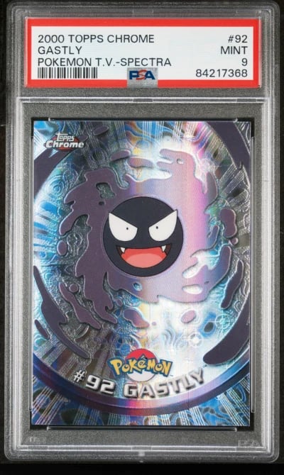 2000 TOPPS CHROME POKEMON T.V. S