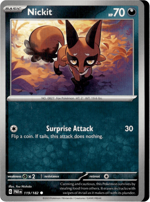2023 Nickit #119 Paradox Rift