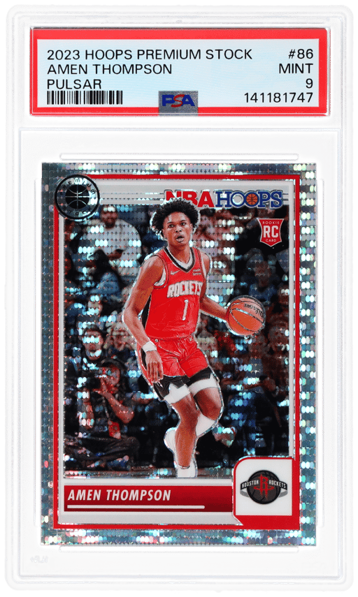 2023 Hoops Premium Stock Prizms Pulsar Amen Thompson #86 PSA 9