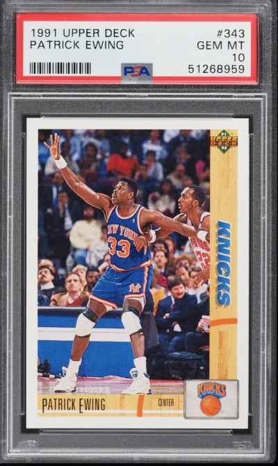 1991 Upper Deck Basketball Patri