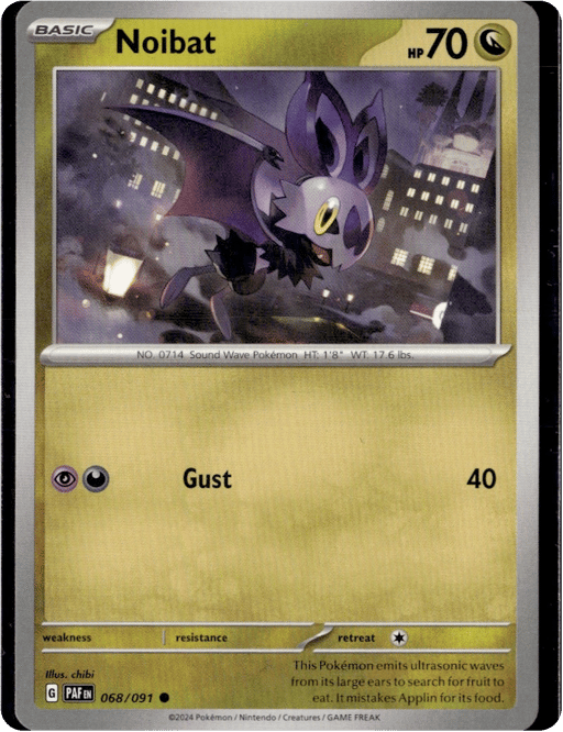 2024 Noibat #68 Paldean Fates