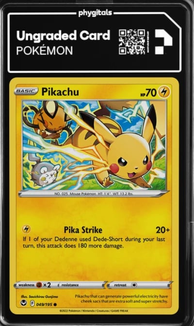 2022 Pikachu Silver Tempest #049
