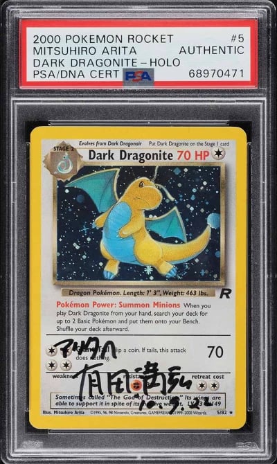 2000 Pokemon Team Rocket Holo Da