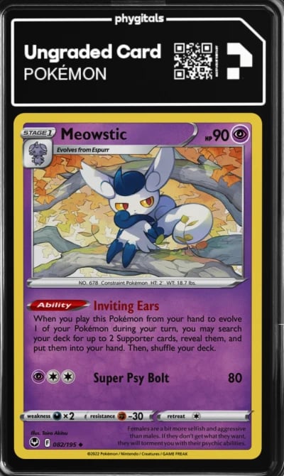 2022 Meowstic Silver Tempest #08