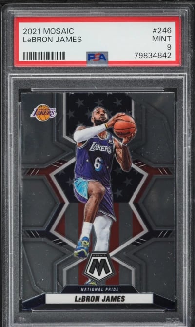 2021 Panini Mosaic LeBron James 
