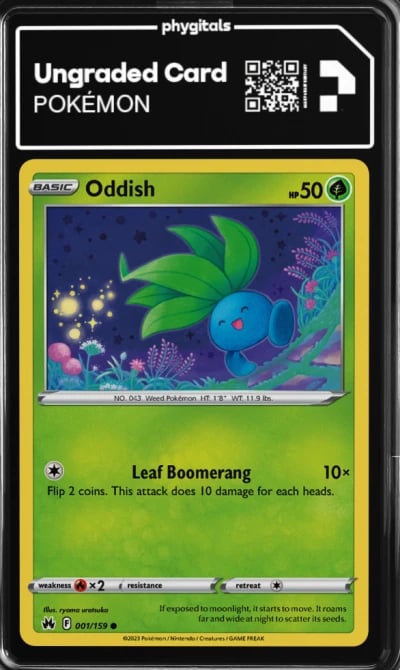 2023 Oddish Crown Zenith #001