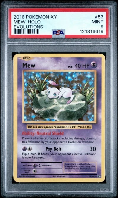 2016 POKEMON XY EVOLUTIONS #53 M