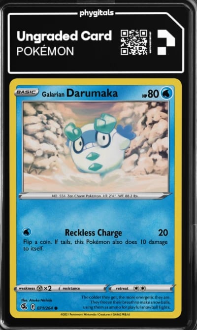 2021 Galarian Darumaka Fusion St