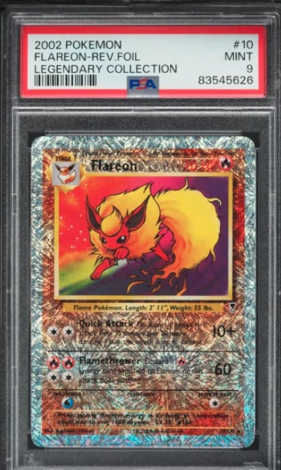 2002 Pokemon Legendary Collectio