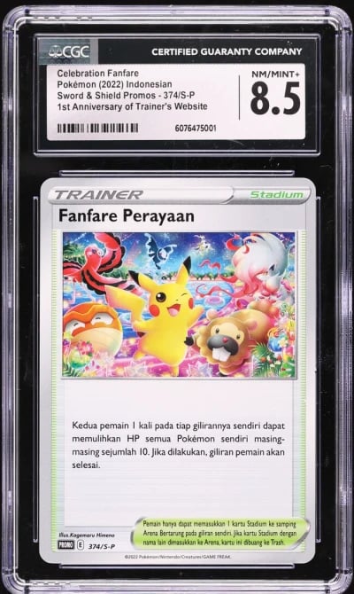 2022 Pokemon Indonesian SWSH Pro