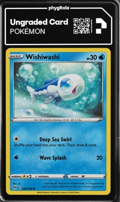 2020 Wishiwashi Darkness Ablaze #050