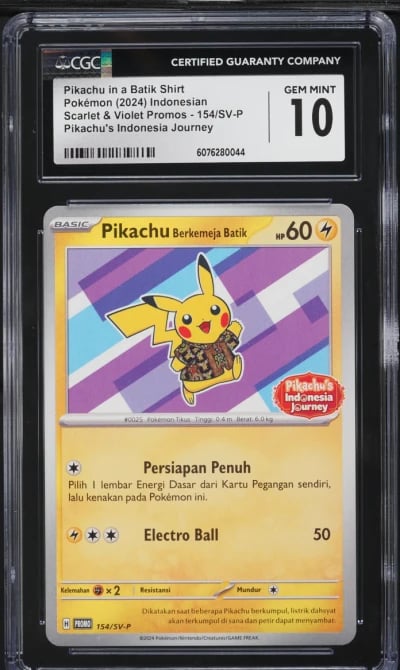 2024 Pokemon Indonesian SV Promo