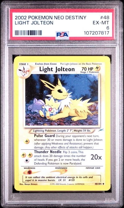 2002 POKEMON NEO DESTINY #48 LIG