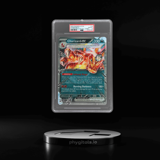 2025 Star TCG Scarlet and Violet Black Promos Charizard Ex Oversized/(Charizard Ex Special Collection) #196 PSA 10