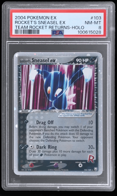 2004 Pokemon Ex Team Rocket Retu