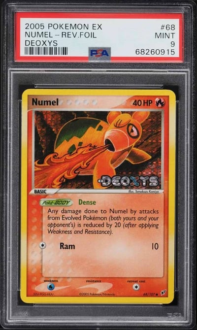 2005 Pokemon EX Deoxys Reverse H