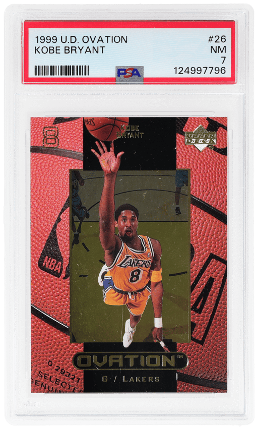 1999 Upper Deck Ovation Kobe Bryant #26 PSA 7