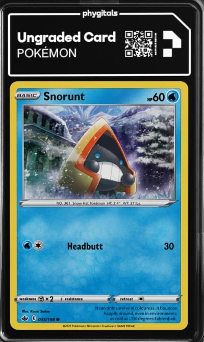 2021 Snorunt Chilling Reign #035