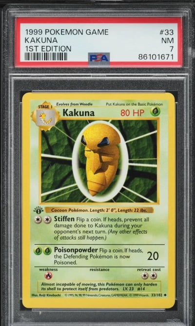 1999 Pokemon Base Set Shadowless