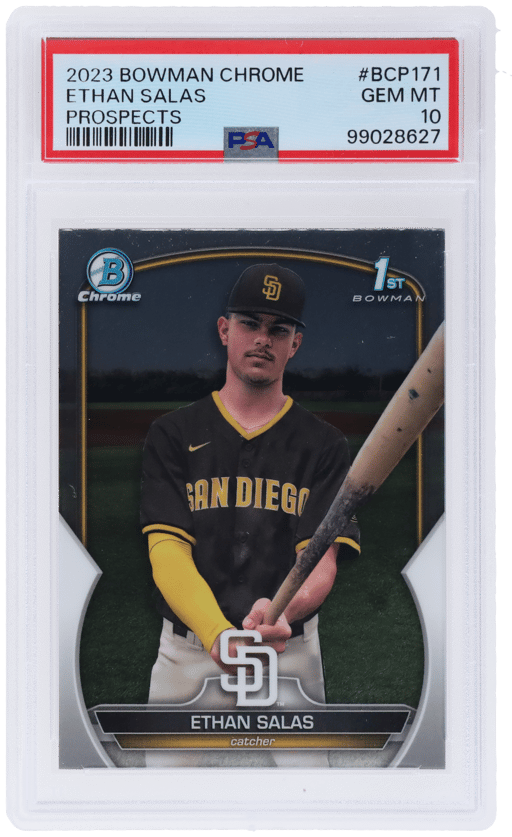 2023 Bowman Chrome Prospects Ethan Salas #BCP-171 PSA 10