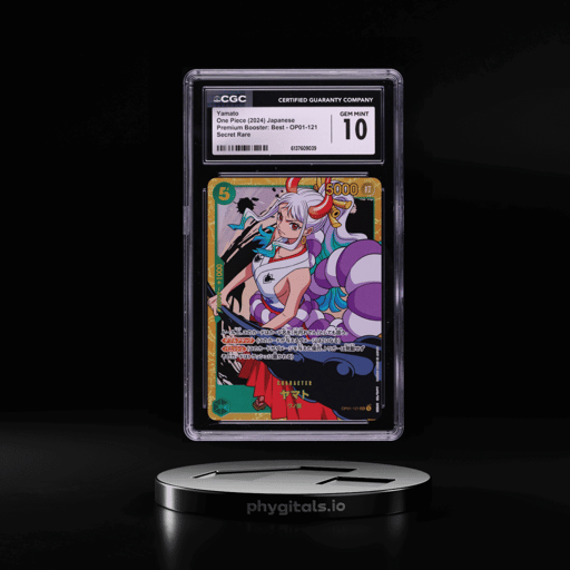 2024 One Piece Japanese Premium Booster Best SEC Yamato #OP01-121 CGC 10 GEM MINT