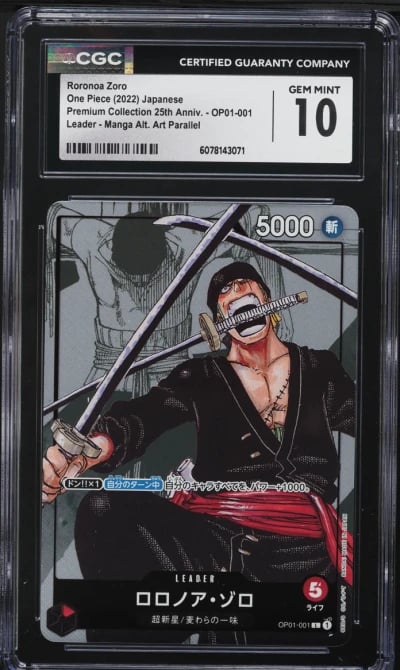 2022 One Piece Japanese Premium 