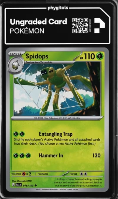 2023 Spidops Paldea Evolved #018