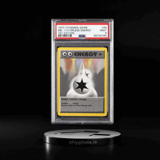 1999 POKEMON BASE SET 1ST EDITION #96 DOUBLE COLORLESS ENERGY PSA 9