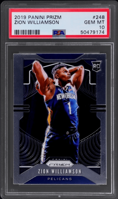 2019 Panini Prizm Zion Williamso