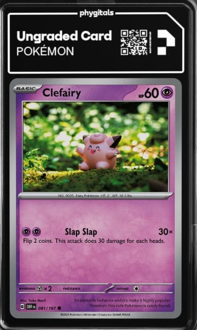 2023 Clefairy Obsidian Flames #0
