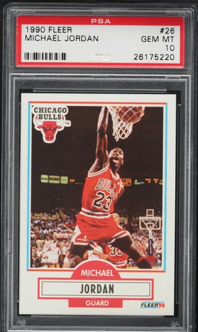 1990 Fleer Basketball Michael Jo