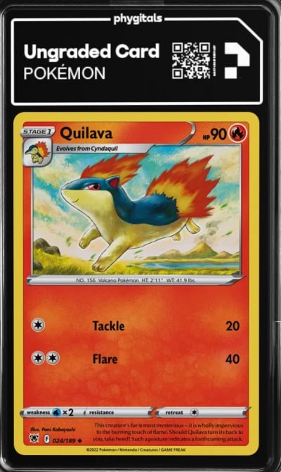 2022 Quilava Astral Radiance #24