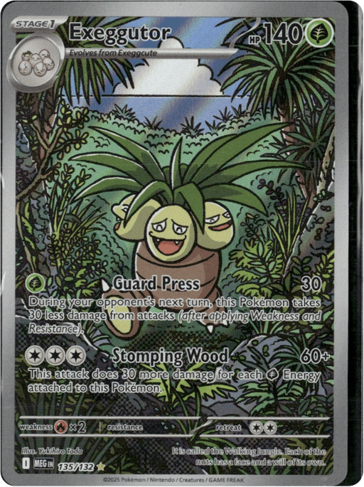 2025 Exeggutor #135 Mega Evolution