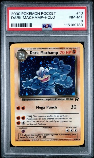 2000 POKEMON ROCKET #10 DARK MAC