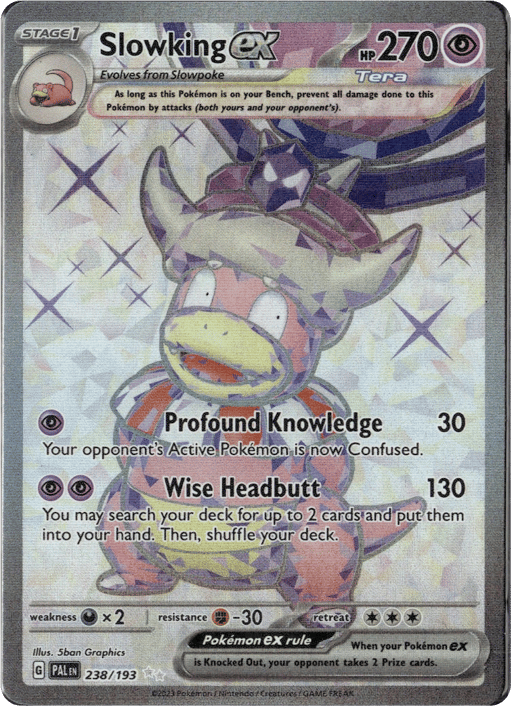 2023 Slowking ex #238 Paldea Evolved