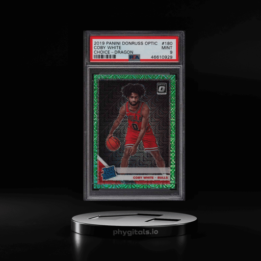 2019 Donruss Optic Choice Dragon Coby White ROOKIE #180 PSA 9 MINT