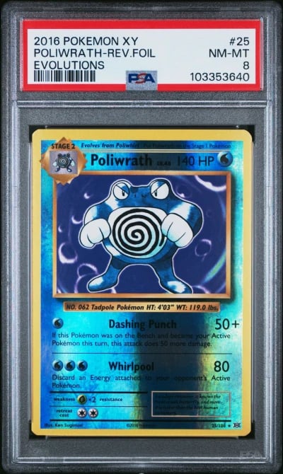 2016 POKEMON XY EVOLUTIONS #25 P