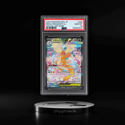 2025 Pokemon Mega Dream Ex Japanese Special Art Rare Mega Dragonite Ex #246 PSA 10